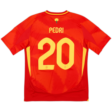 2024-25 Spain Home Shirt Pedri #20 (KIDS)