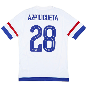 Cesar Azpilicueta Signed Chelsea Shirt 2020-21 Home CL