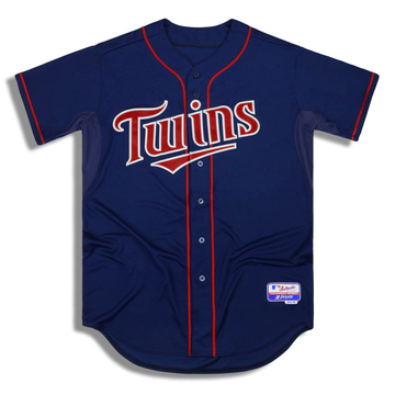 2004 09 Minnesota Twins Mauer 7 Majestic Jersey Alternate L