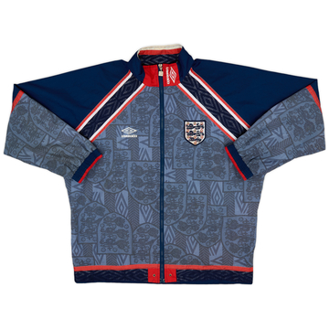 1993-95 England Umbro Track Jacket - 8/10 - (XL)