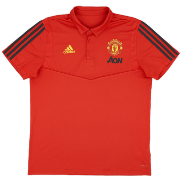2015-16 Manchester United adidas Camiseta Polo - 8/10 - (M)