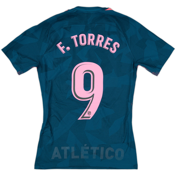 2001-02 Atletico Madrid Away Shirt F.Torres #9 - 5/10 - (L)