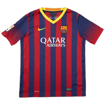 2013 14 Barcelona Home Shirt 9 10 XL.Boys