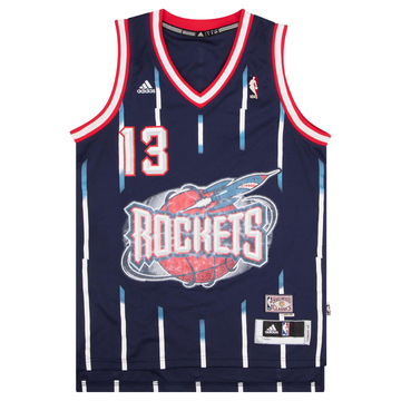 2000 01 Houston Rockets Harden 13 adidas Hardwood Classics Swingman Jersey Away M