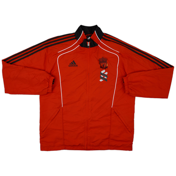 2010-11 Liverpool adidas Track Jacket - 9/10 - (XL)