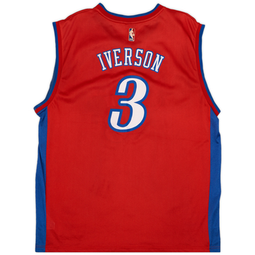 2002-06 Philadelphia 76ers Iverson #3 Reebok Jersey