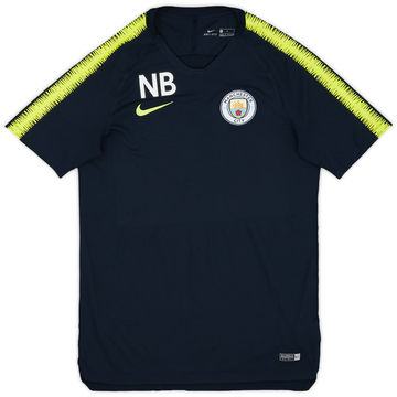 2014-15 Manchester City Nike Staff Issue Training Shirt 'JN' - 9