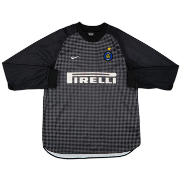 2000-01 Inter Milan Nike Training L/S Shirt - 6/10 - (XL)