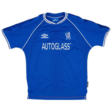 2001-03 Chelsea Home Shirt - 8/10 - (L.Boys)