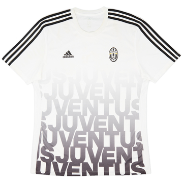 2015-16 Juventus adidas Camiseta de Entrenamiento Pre-Partido - 8/10 - (XL)