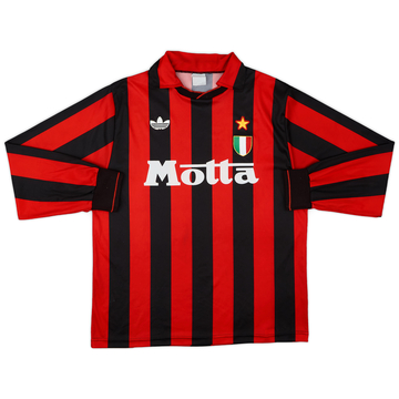 1994-95 AC Milan Home L/S Shirt - 9/10 - (L)