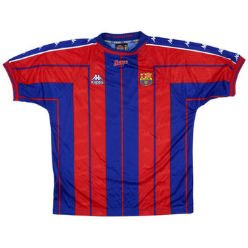 中*村様 Kappa FC Barcelona 長袖シャツ 96/97 ホーム 1996-97 Barcelona Home Shirt Kappa #9 RONALDO *New* LS Original