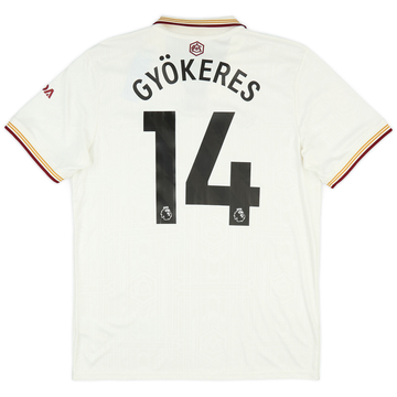 （14 番 GYÖKERES）2025 年アーセナルユニフォーム L adidas Arsenal Home L/S Authentic Gyökeres 14 Jersey 2025