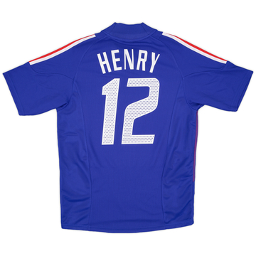 は自分にプチご褒美を Home France 2002-04 Shirt (S) - 5/10 - #12 Henry ウェア