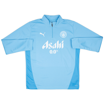 Manchester City 2023/2024 #17.デブライネ 2023-24 Manchester City Player Issue 1/4 Zip Training Top