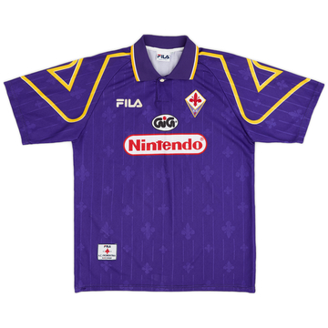 1997-98 Fiorentina Home Shirt - 8/10 - (M)