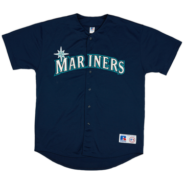VTG RARE MAJESTIC SEATTLE MARINERS 9/11 2001 SEASON