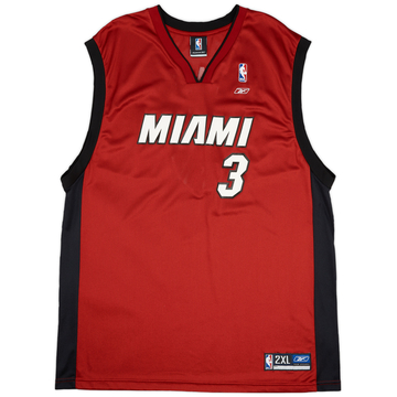 2003 06 Miami Heat Wade 3 Reebok Jersey Alternate Y