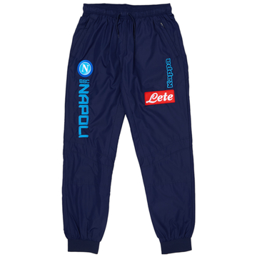 2017 18 Napoli Kappa Track Pants Bottoms 7 10 L