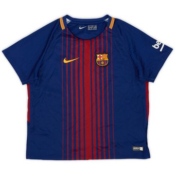 2017-18 Barcelona Home Shirt - 8/10 - (7/8 Years)