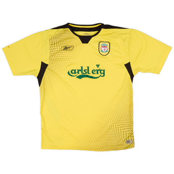 ウェア Rare LIVERPOOL 02-04 AWAY FOOTBALL SHIRT ウェア Rare