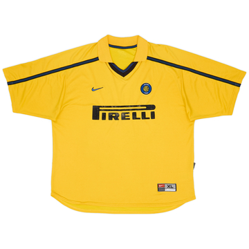 Inter Milan Baggio 98/99 Football Jersey Made in UK Size XL