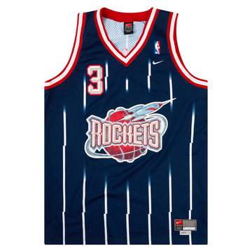 Vintage Steve Francis #3 Houston Rockets NBA Reebok Wide
