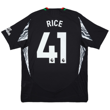 2024-25 Arsenal Authentic Home Shirt Rice #41