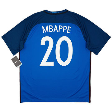2016-17 Monaco Player Issue Away Shirt Mbappe #29 (M)