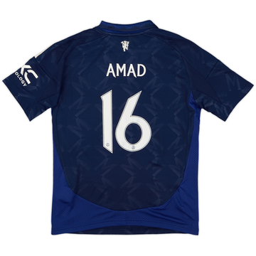 2024-25 Manchester United Away Shirt Amad #16 (KIDS)