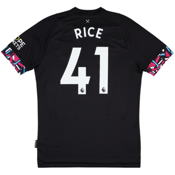 2022-23 West Ham Home Shirt Rice #41 - 9/10 - (XXL)
