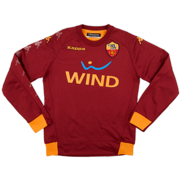 ウェア Kappa AS Roma ShortSleeve Zipup Jersey