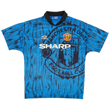 ファッションなデザイン 1992-93 (XXL) - 9/10 - Shirt Away United Manchester ウェア