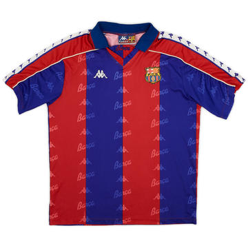 FC Barcelona シャツ XL 1992-95 Barcelona Home Shirt & Shorts - 8/10 - (L)