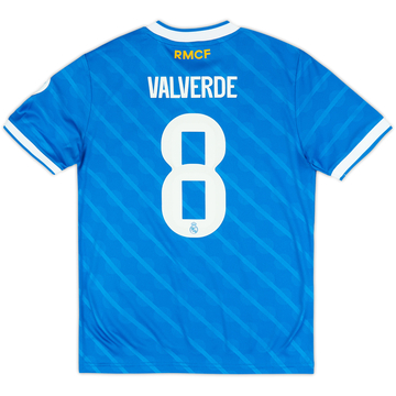 Camiseta de la tercera equipación del Real Madrid 2025-26 Valverde #8 (Niños)