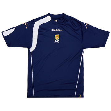 お得セット 2005-06 Scotland Home Shirt - 6/10 - (L) ウェア