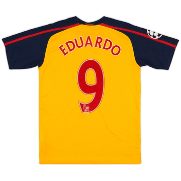 2008-09 Arsenal Away Shirt Eduardo #9 - 5/10 - (M)