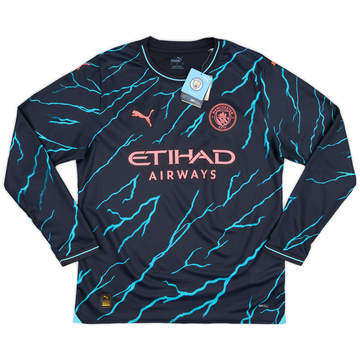2023-24 Manchester City Third Shirt Doku #11 - 8/10 - (M)
