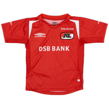 Kappa AZ Alkmaar シャツ 6 SILVA 2005-06 AZ Alkmaar Home L/S Shirt - 8/10 - (XL)