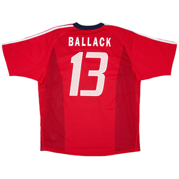 2002-03 Bayern Munich Player Issue CL Shirt Ballack #13 - 7/10 - (L)