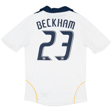 2008-09 LA Galaxy Home Shirt Beckham #23 - 7/10 - (S) 2008-09 LA Galaxy Home Shirt Beckham #23 - 7/10 - (S)