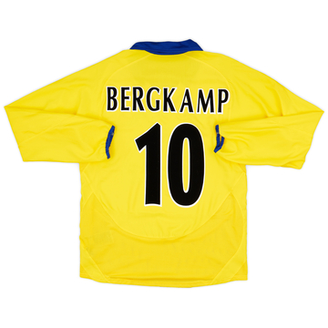 2004-05 Arsenal Home Shirt Bergkamp #10 - 7/10 - (L)