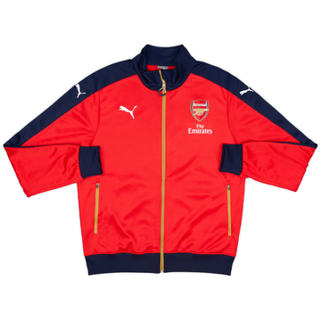 Puma Arsenal FC Mens 1/4 Zip Pullover Medium Fly Emirates