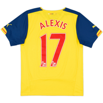 2014-15 Arsenal Home Shirt Alexis #17 - 8/10 - (XL.Boys) 2014-15 Arsenal Home Shirt Alexis #17 - 8/10 - (XL.Boys)