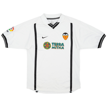 【即発送可能】 2000-01 Valencia Away Shirt - 6/10 - (L.Boys) ウェア