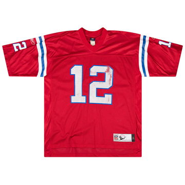 2016 19 New England Patriots Brady 12 Nike Game Alternate Jersey XL