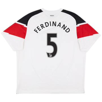 2006-07 Manchester United Home Shirt Ferdinand #5 - 8/10 - (L)