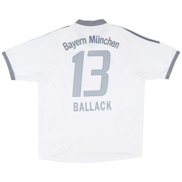 ファッション好きが選ぶ人気ブランドランキング Player Munich Bayern 2002-03 Issue 7 - #13 Ballack Shirt CL ウェア