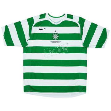 2005-07 Celtic Home Shirt Nakamura #25 - 3/10 - (XL)