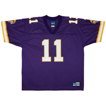 1999-00 Minnesota Vikings Moss #84 Authentic Puma Away